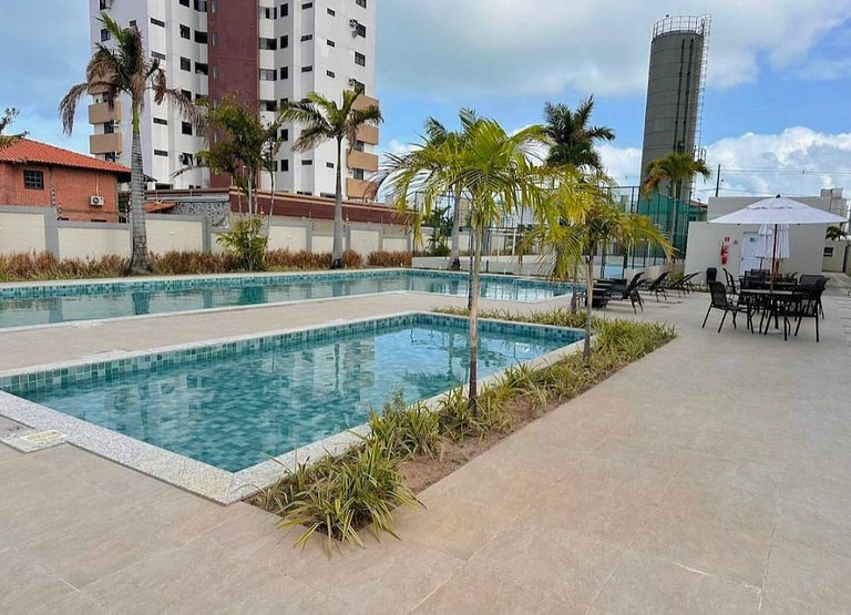 Apartamento Areia Vermelha - Vista para o mar