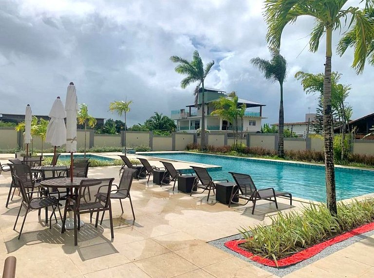 Apartamento Areia Vermelha - Vista para o mar
