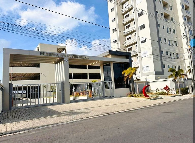 Apartamento Areia Vermelha - Vista para o mar