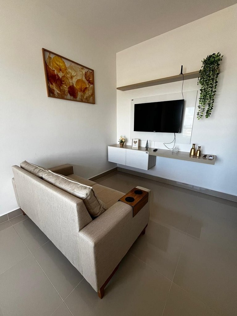 Apartamento Areia Vermelha - Vista para o mar