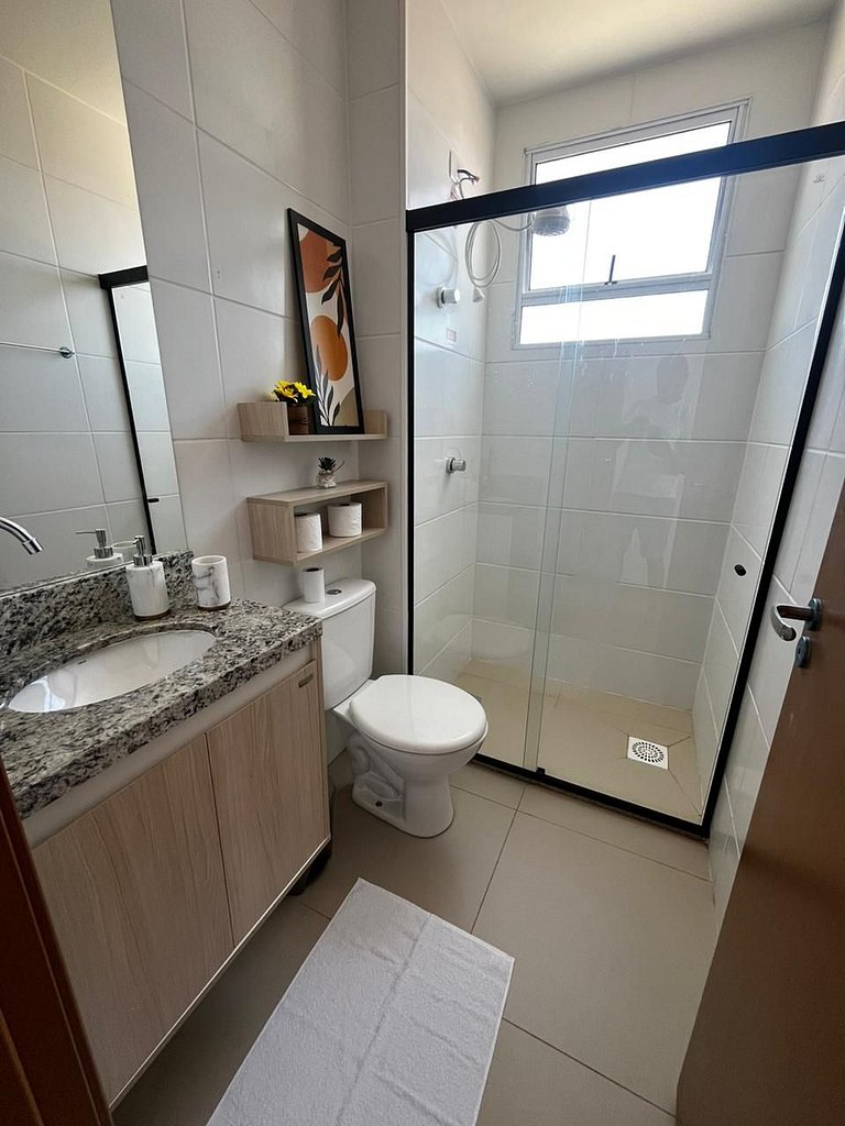 Apartamento Areia Vermelha - Vista para o mar