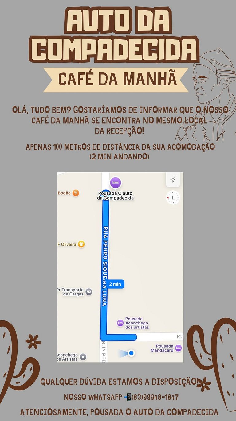 Hospedagem confortável em ótima localização