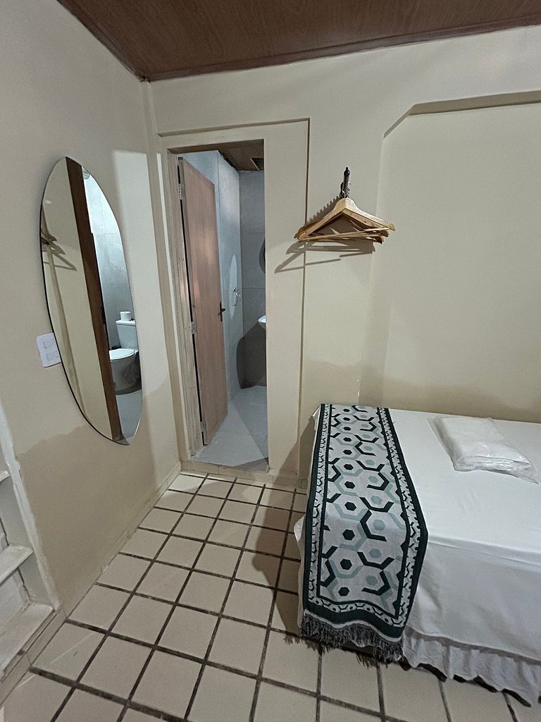 Flat Confortável para 3 Pessoas — Fácil Acesso e Ambiente Se