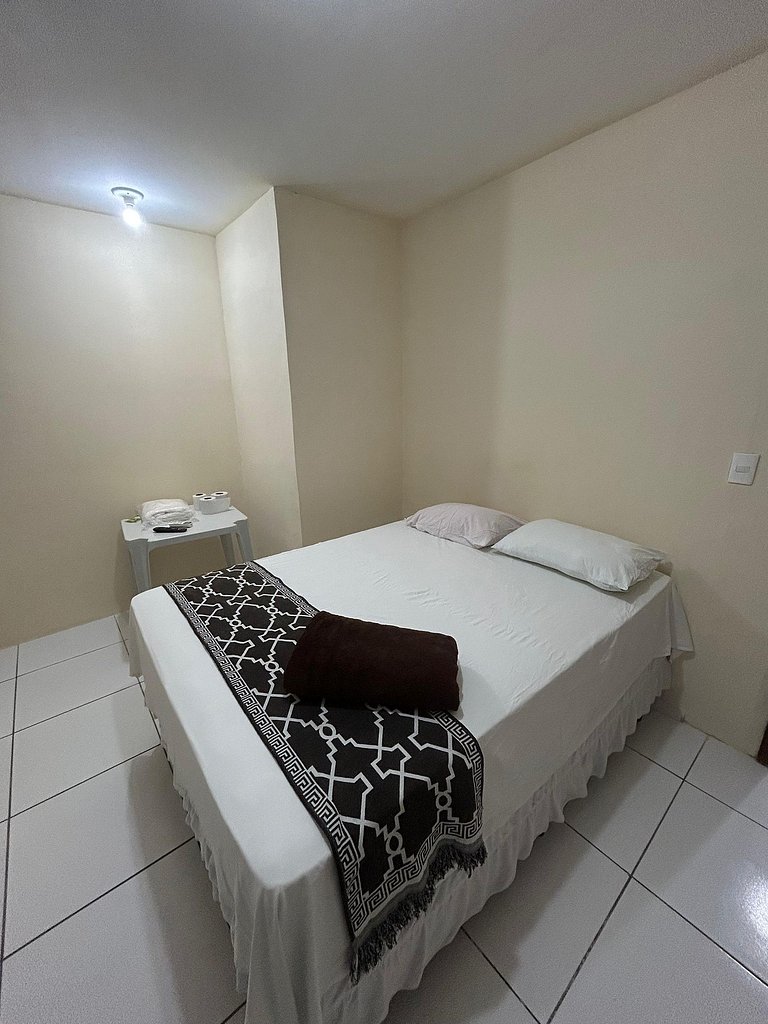Quarto duplo aconchegante perto do centro de CG-PB