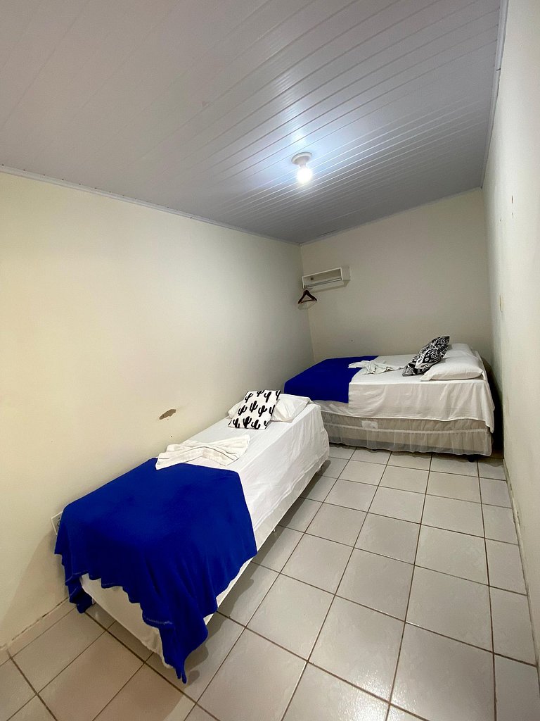 Hospedagem confortável em ótima localização