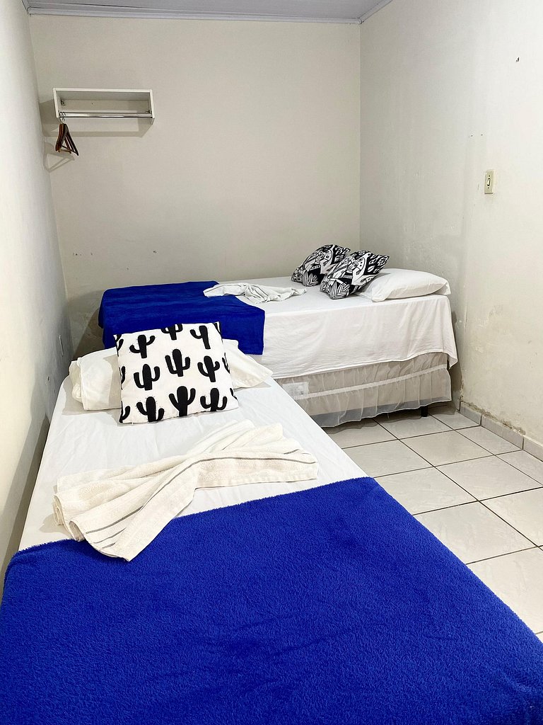 Hospedagem confortável em ótima localização