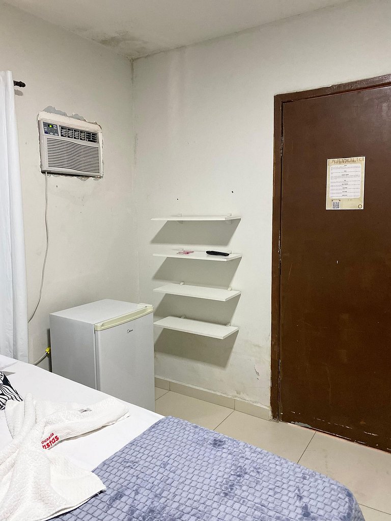 Quarto Triplo Confortável e Seguro - Pousada Mandacaru