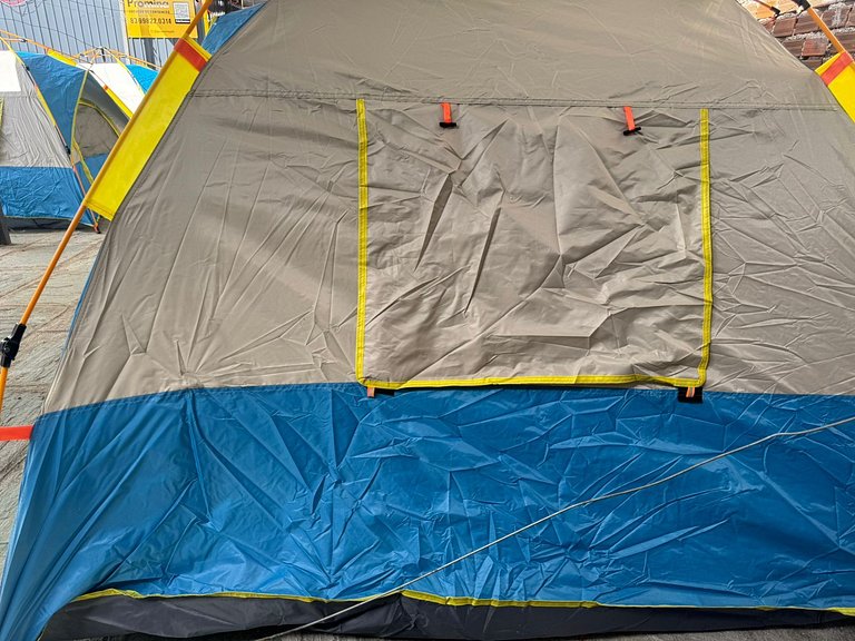 glampíng com chuveiro elétrico