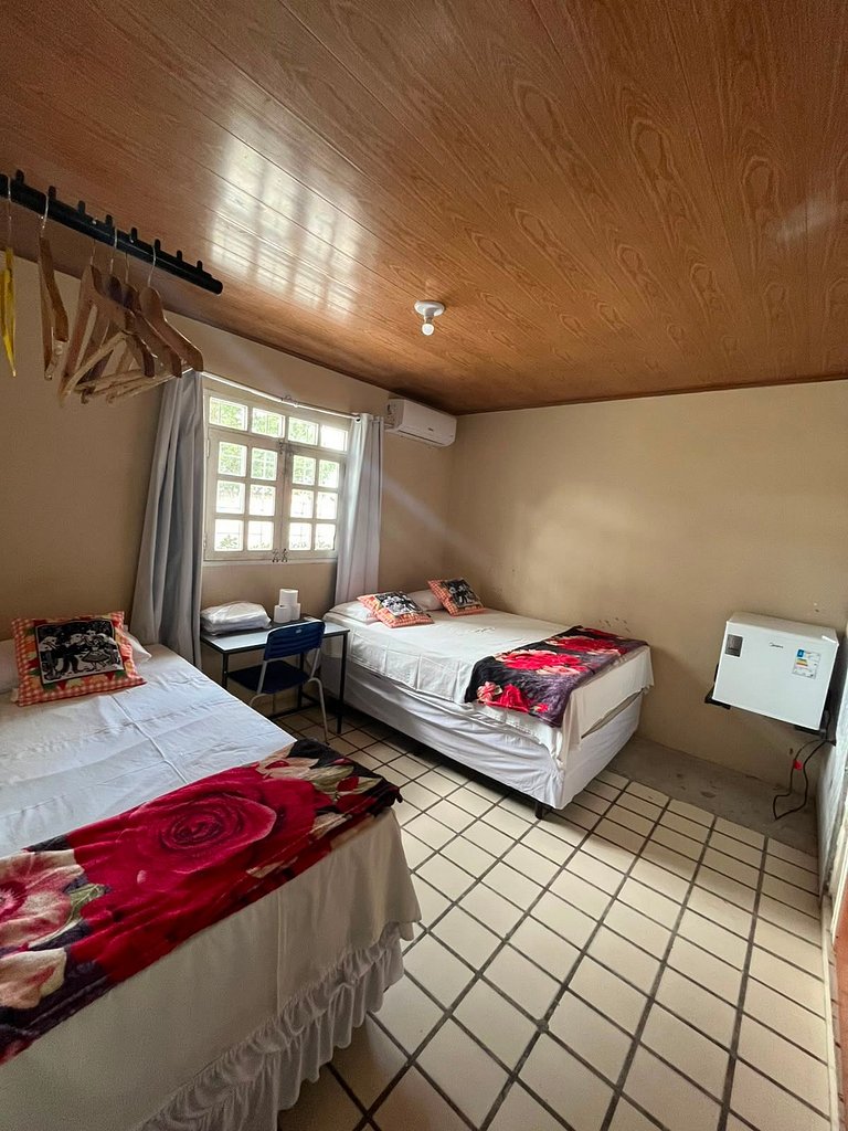 Flat Confortável para 3 Pessoas — Fácil Acesso e Ambiente Se